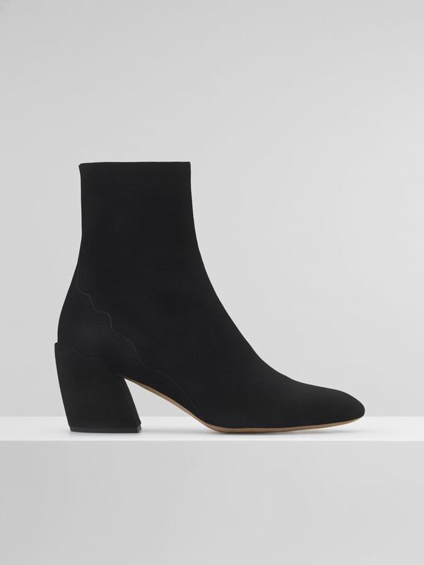 Chloé Botines Mujer Lauren Negras Goatskin UCET72954